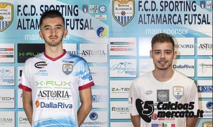 #futsalmercato, Sporting Altamarca: Adhurim e Teodor ceduti in prestito